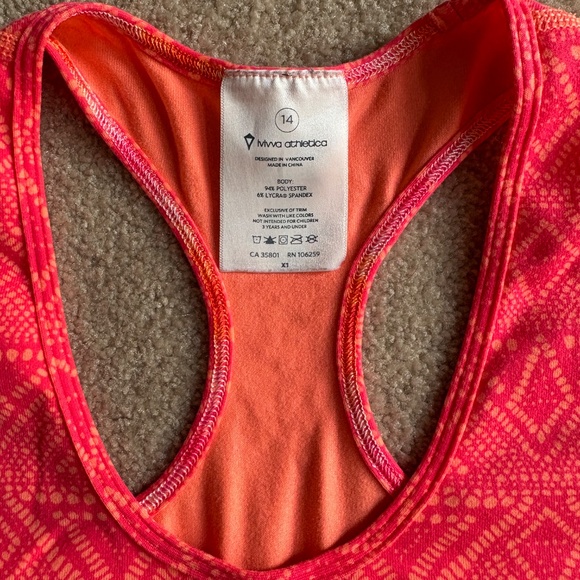 Ivivva by Lululemon Racerback Tank - Picture 2 of 4